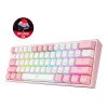 Gaming πληκτρολόγιο - Redragon K617 Fizz (White/Pink) Gaming πληκτρολόγιο - Redragon K617 Fizz (White/Pink)