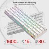 Gaming πληκτρολόγιο - Redragon K530W RGB Draconic Pro White (Custom Brown) Gaming πληκτρολόγιο - Redragon K530W RGB Draconic Pro White (Custom Brown)