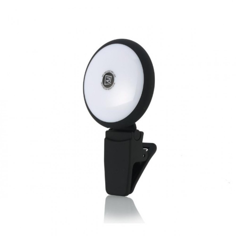 Remax mini LED Lamp selfie Spotlight Nine brightness ML-01 - 4072 - Μαύρο - 4072 Remax mini LED Lamp selfie Spotlight Nine brightness ML-01 - 4072 - Μαύρο - 4072
