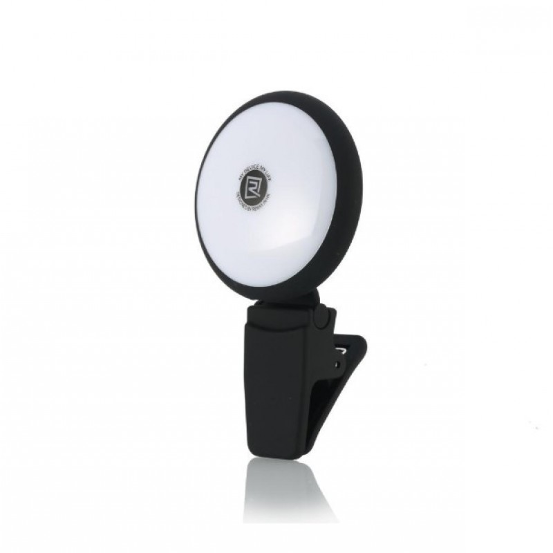 Remax mini LED Lamp selfie Spotlight Nine brightness ML-01 - 4072 - Μαύρο