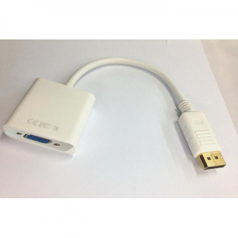 DP to VGA Adapter Aculine AD-017 - 5201964095285 DP to VGA Adapter Aculine AD-017 - 5201964095285