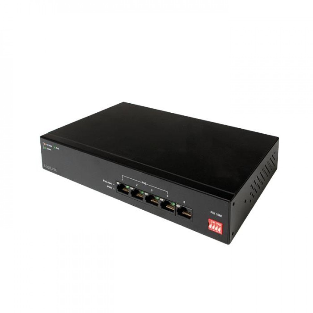 Gigabit 5port Switch PoE Logilink-NS0099 - 4052792029208 Gigabit 5port Switch PoE Logilink-NS0099 - 4052792029208