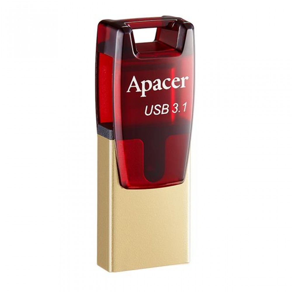 USB 3.1 Gen & Type-C Dual Flash Drive AH180 32GB Red RP - 4712389913210 USB 3.1 Gen & Type-C Dual Flash Drive AH180 32GB Red RP - 4712389913210