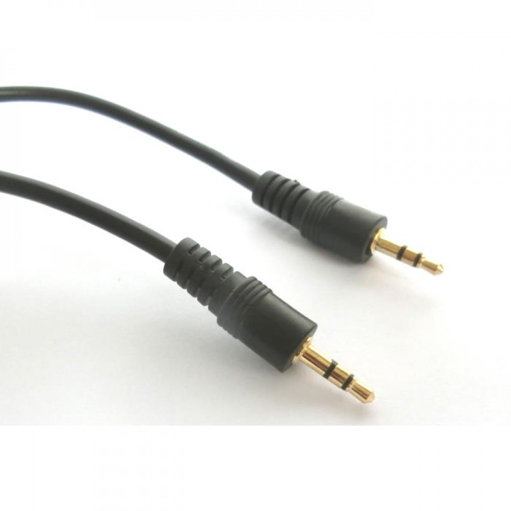 Cable Audio 3.5mm M/M 3m Aculine AU-004 - 5201964095537 Cable Audio 3.5mm M/M 3m Aculine AU-004 - 5201964095537