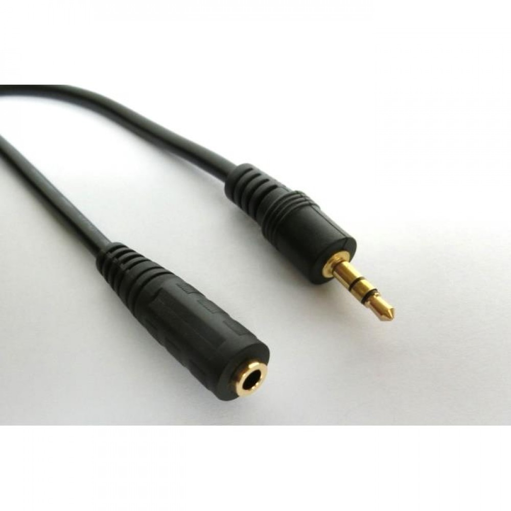 Cable Audio 3.5mm M/F 5m Aculine AU-008 - 5201964095575 Cable Audio 3.5mm M/F 5m Aculine AU-008 - 5201964095575