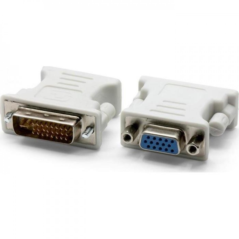 VGA female adaptor to DVI male Aculine AD-019 - 5201964095728 VGA female adaptor to DVI male Aculine AD-019 - 5201964095728