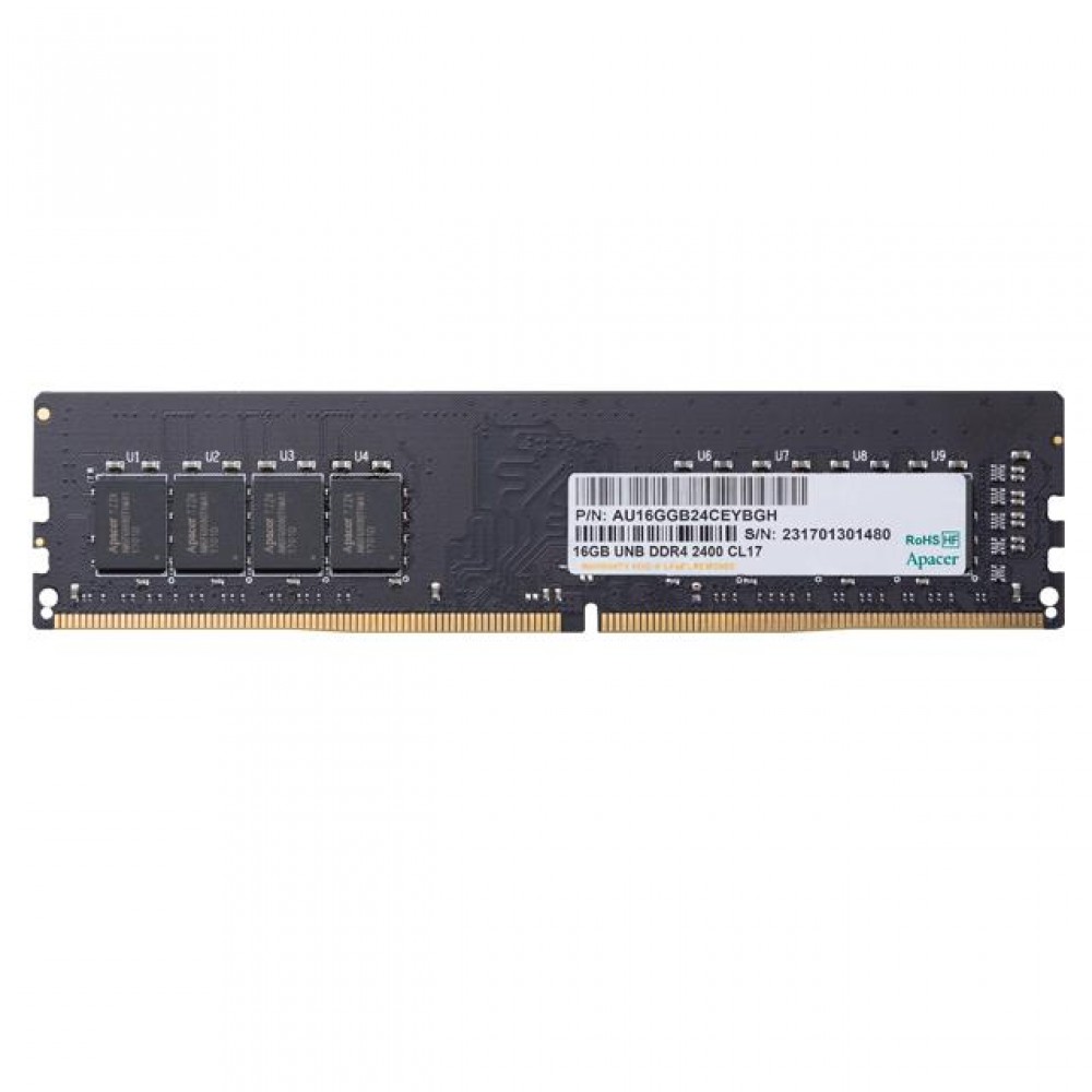 Memory 4GB 2400MHz CL17 DDR4 DIMM Apacer RP - 4712389902986 Memory 4GB 2400MHz CL17 DDR4 DIMM Apacer RP - 4712389902986