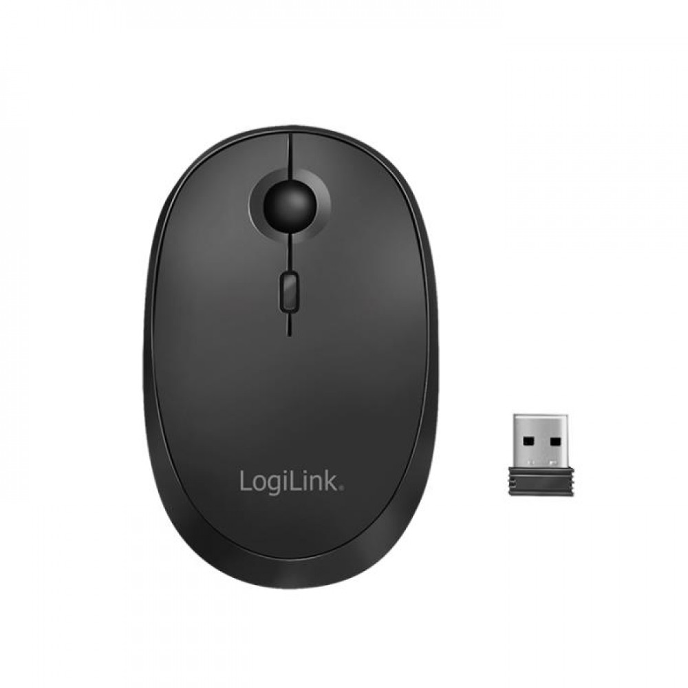 Mouse Wireless 2.4 GHz & Bluetooth Logilink ID0204 K - 4052792065725 Mouse Wireless 2.4 GHz & Bluetooth Logilink ID0204 K - 4052792065725