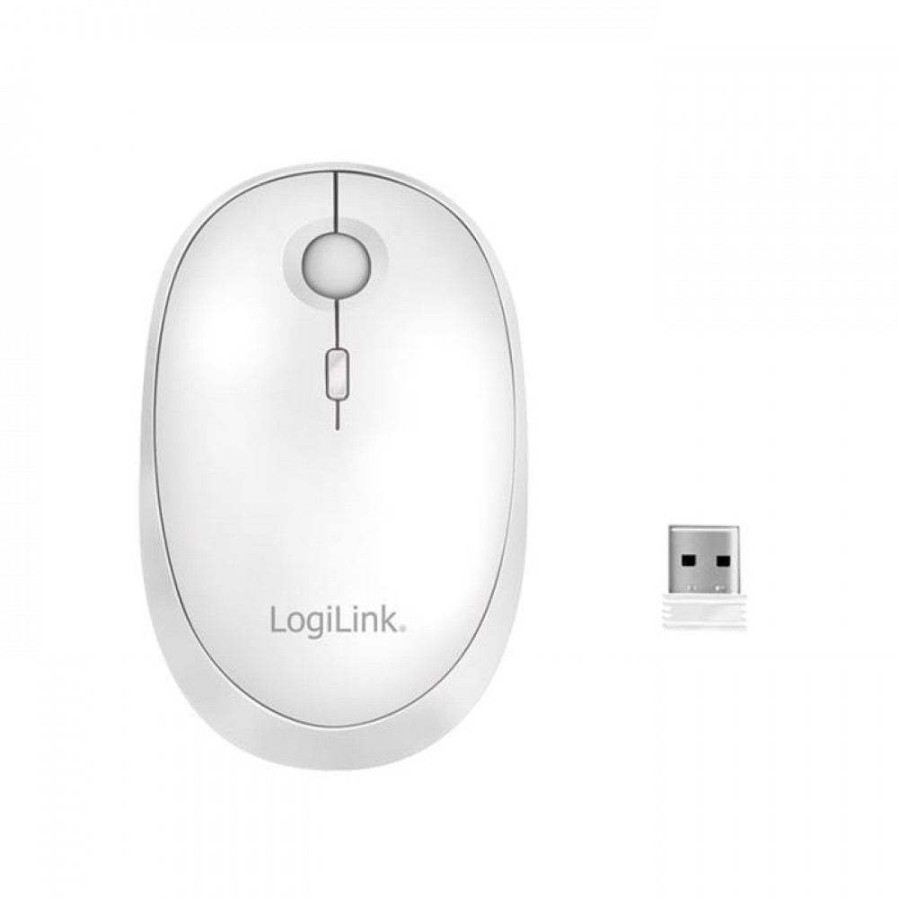 Mouse Wireless 2.4 GHz & Bluetooth Logilink ID0205 W - 4052792065732 Mouse Wireless 2.4 GHz & Bluetooth Logilink ID0205 W - 4052792065732