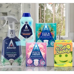 Καθαριότητα με Scrub Daddy Astonish
