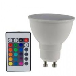 LED Σποτ με Βάση GU10 RGB