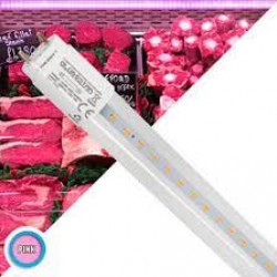 LED Λάμπες T8 Γυάλινες Κρεοπωλείου